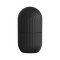 Face Ice Roller shell massage tool in black